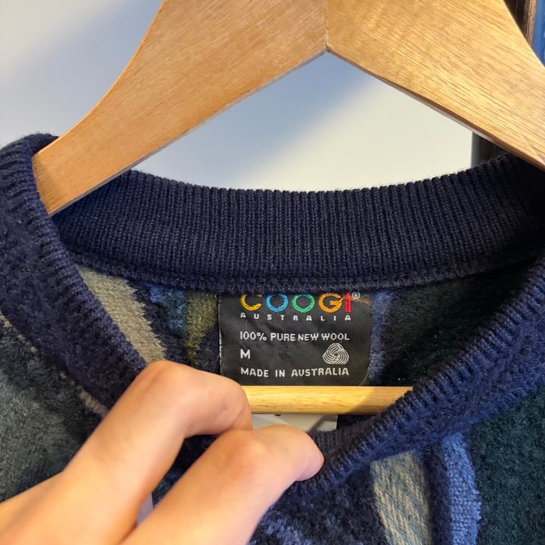 15191 - 쿠지 3D 케이블 울 니트 상품이미지3