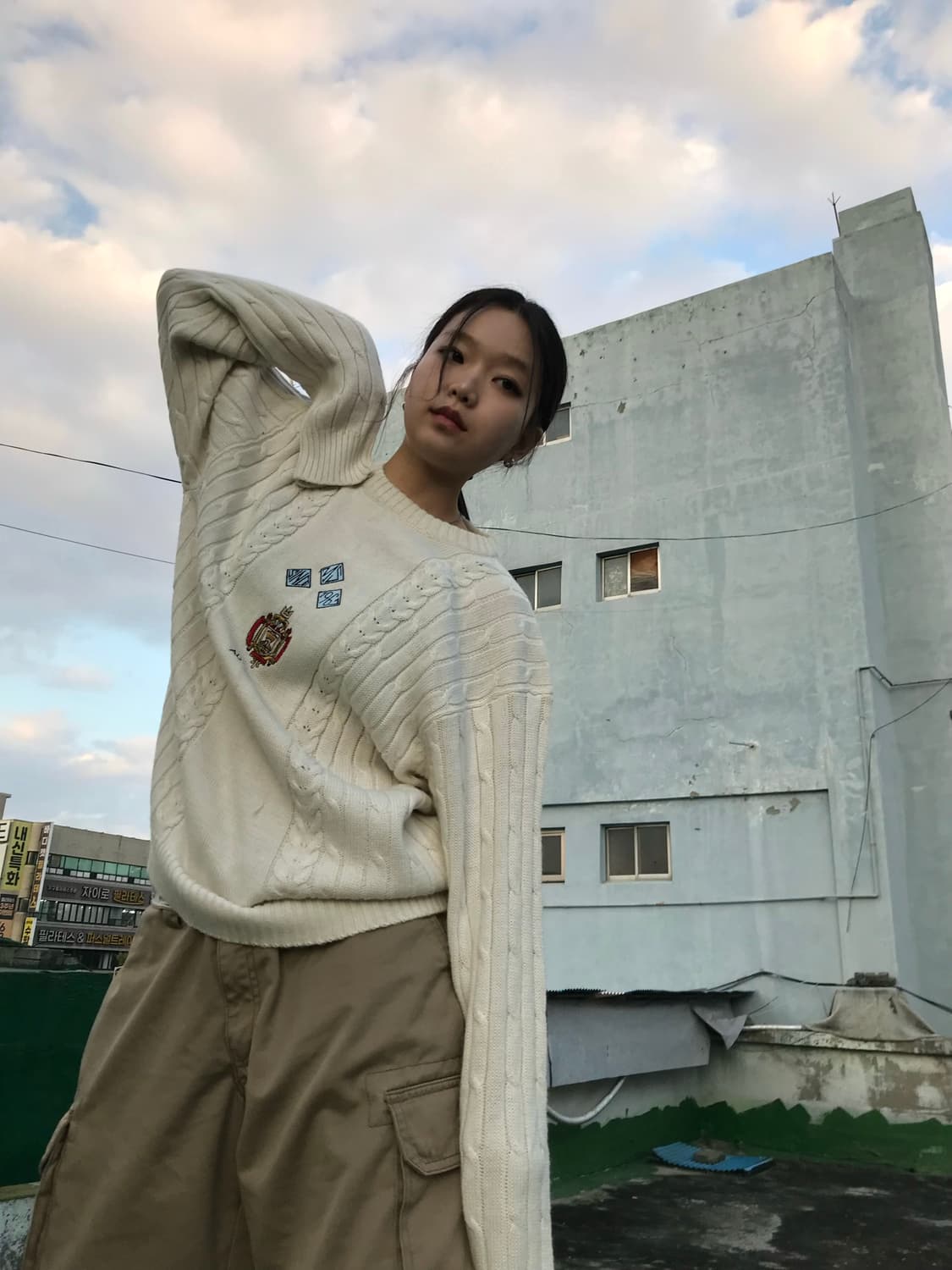 Authentic 아이보리 니트  상품이미지7