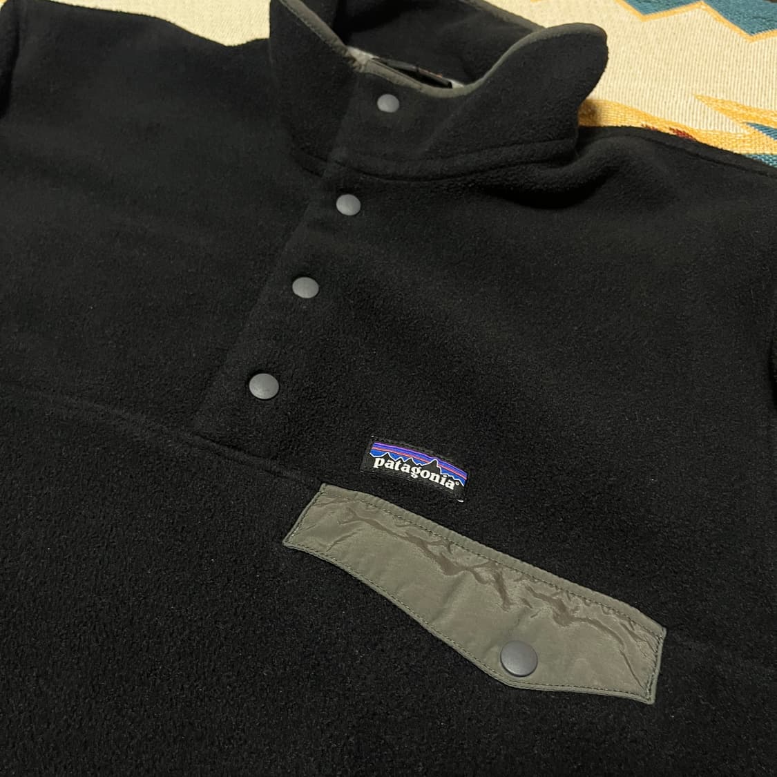 파타고니아 신칠라 스냅티 M 블랙 상품이미지4