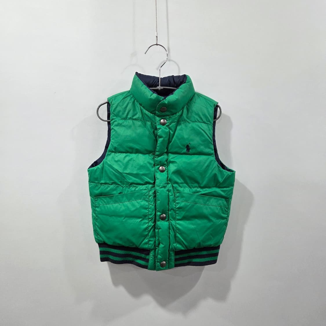 폴로랄프로렌 키즈 리버시블 덕다운 조끼패딩 4T 상품이미지3