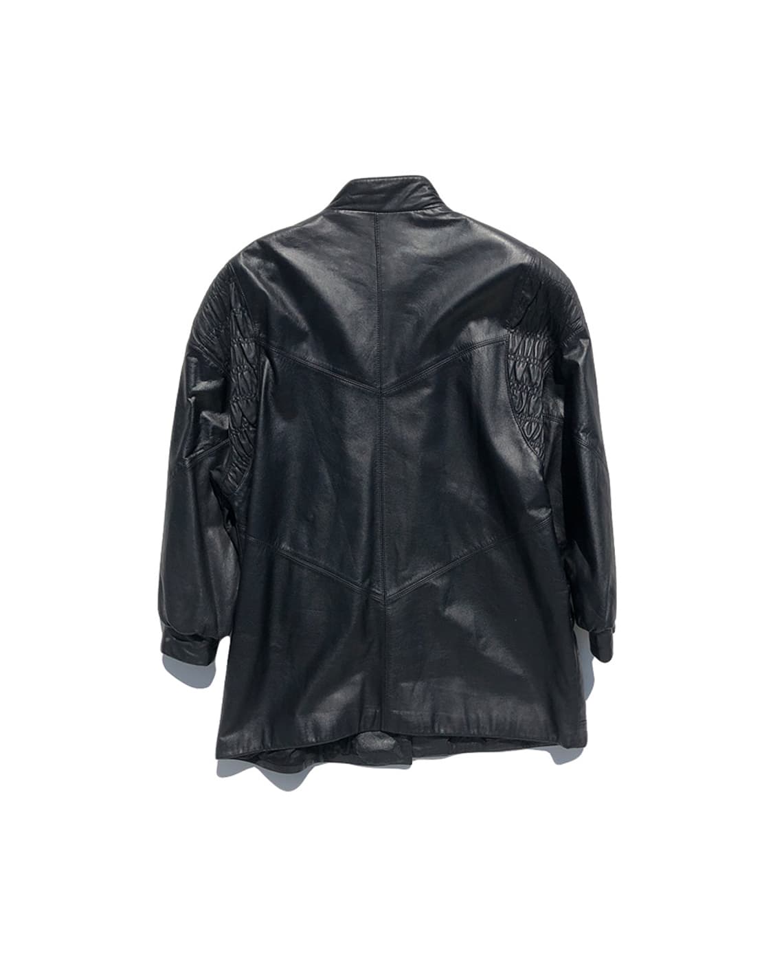 빈티지 램스킨 차이나 카라 가죽 자켓 상품이미지7