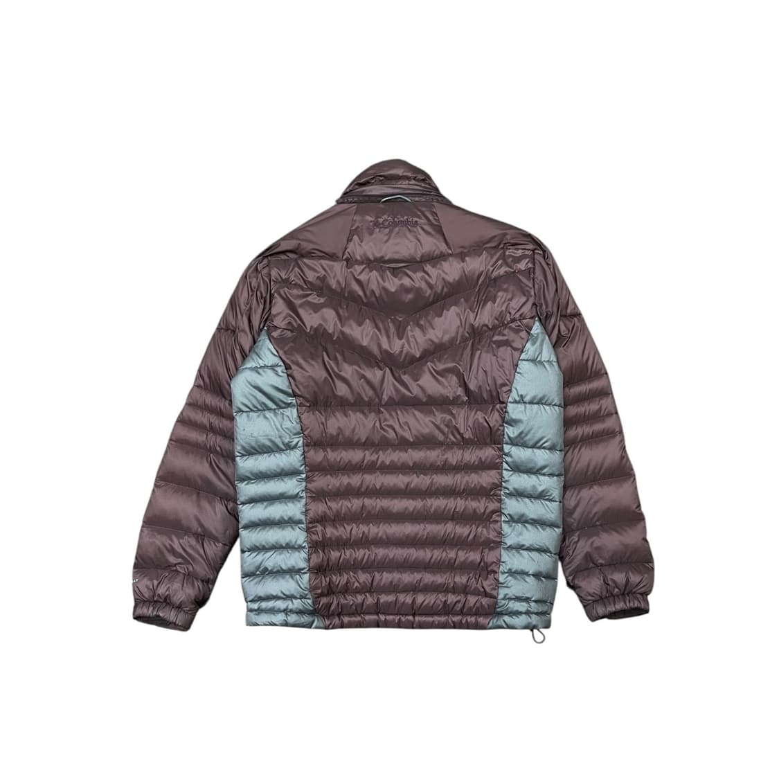 컬럼비아 옴니히트 구스다운 버건디 패딩 상품이미지3