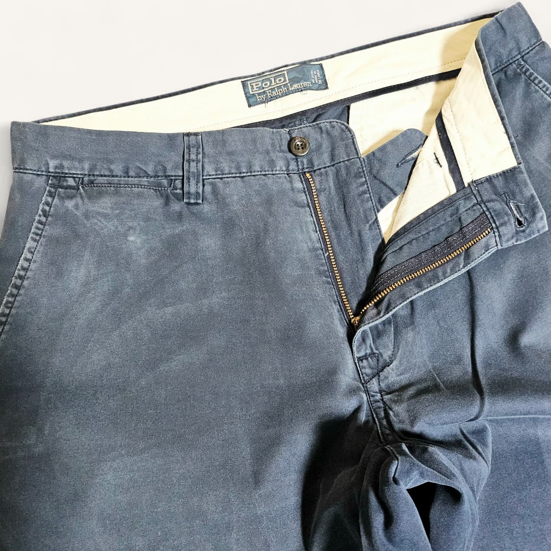 [33X32][폴로 랄프로렌] 00's 프레스턴 클래식 치노팬츠 네이비 상품이미지5
