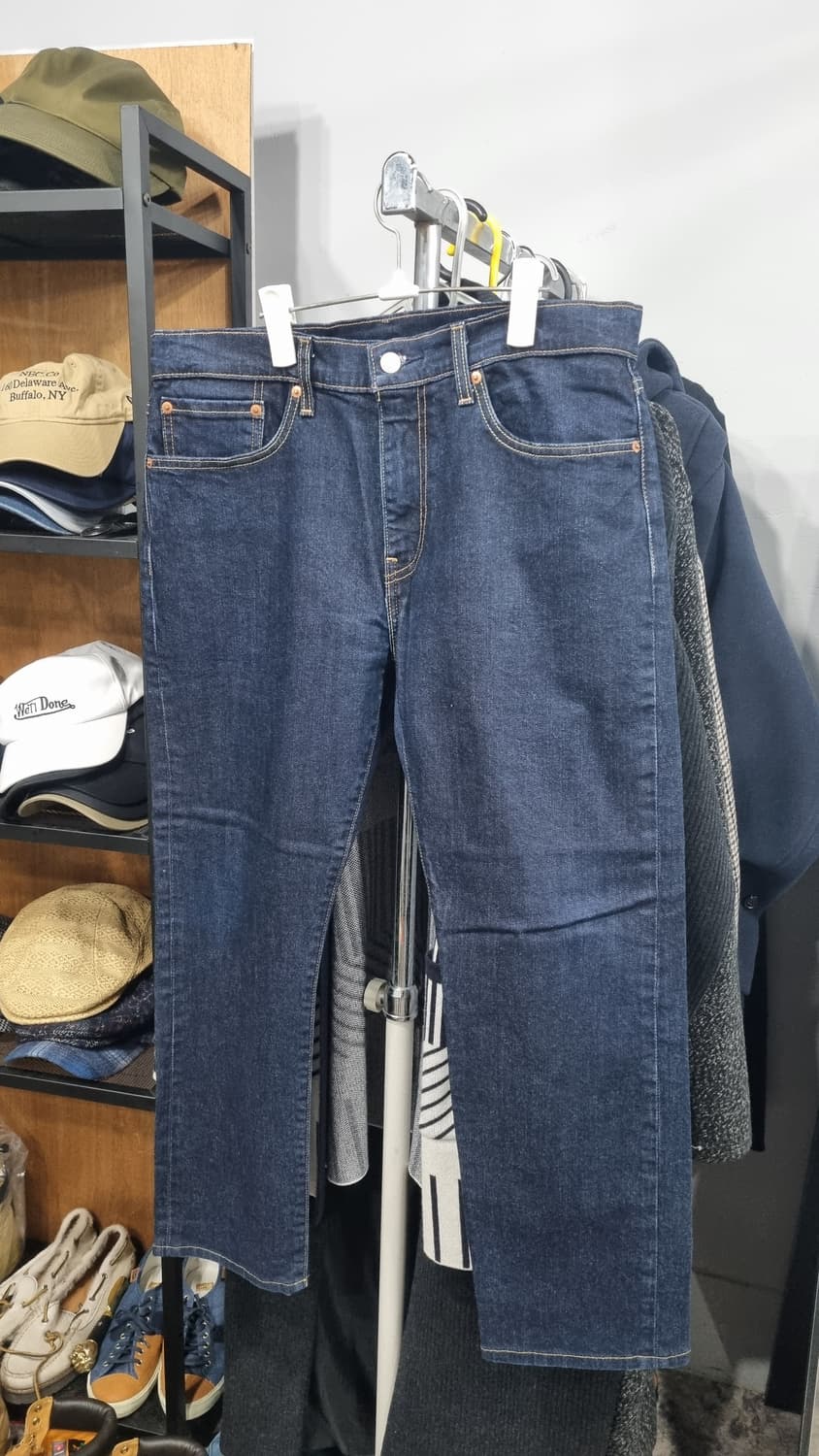 LEVIS 502 프리미엄데님 남성용 진청바지 33size 사용감 없음 상품이미지1