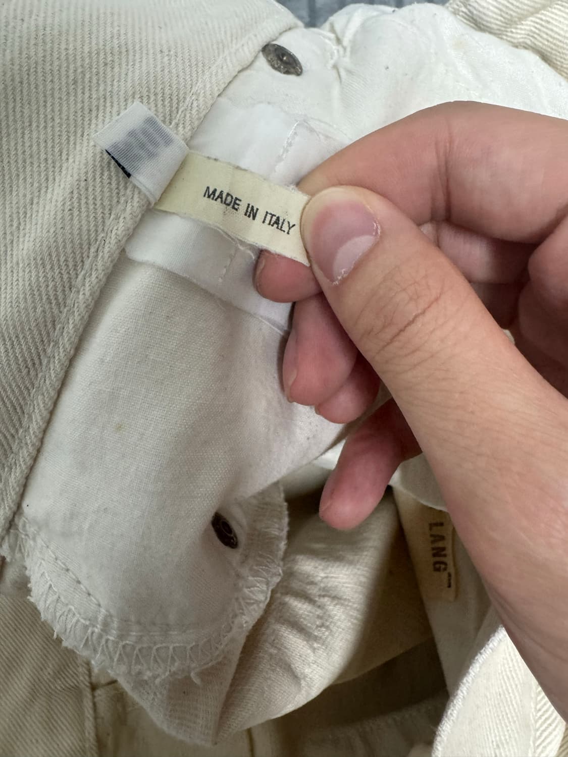 Helmut lang burnt denim 98AW (30) 상품이미지9
