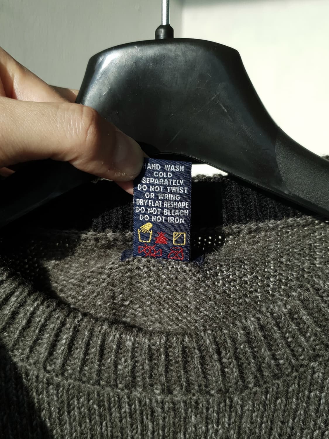 90s Stussy old english knit 상품이미지5