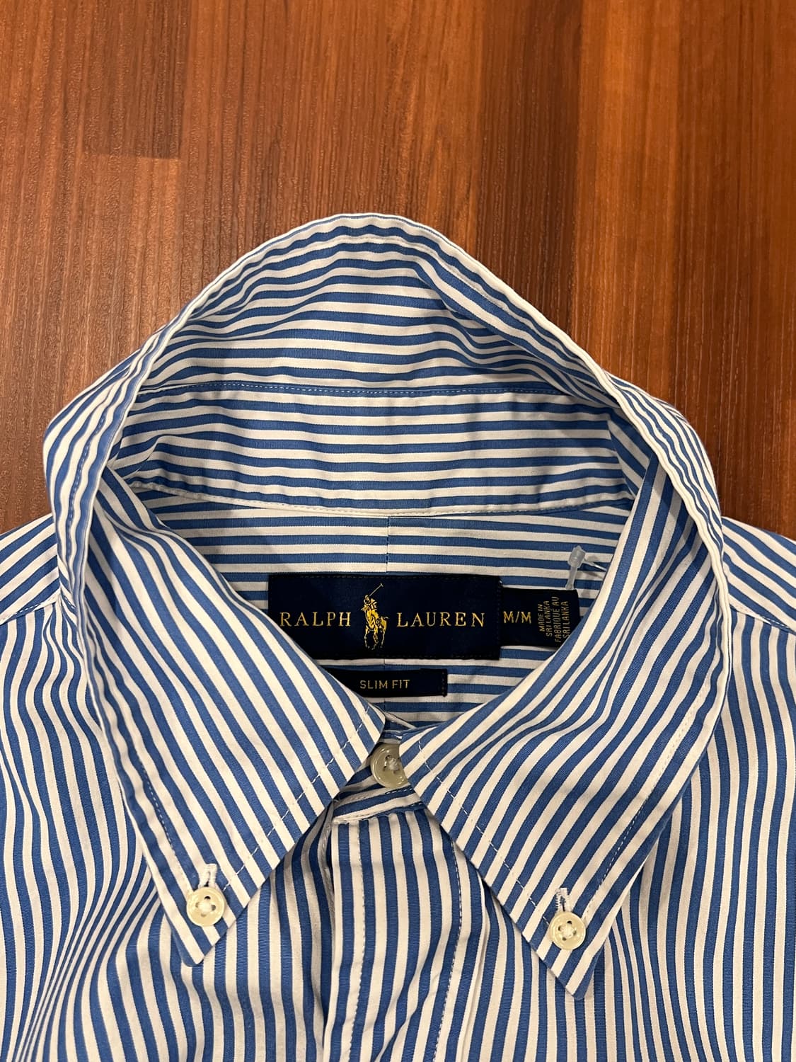 Polo RL 폴로 랄프로렌 SLIM FIT 스트라이프 셔츠 상품이미지7