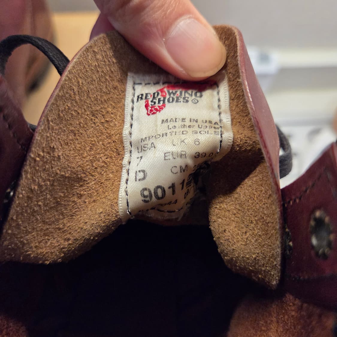 레드윙 9011 벡맨 페더스톤 7D 상품이미지4