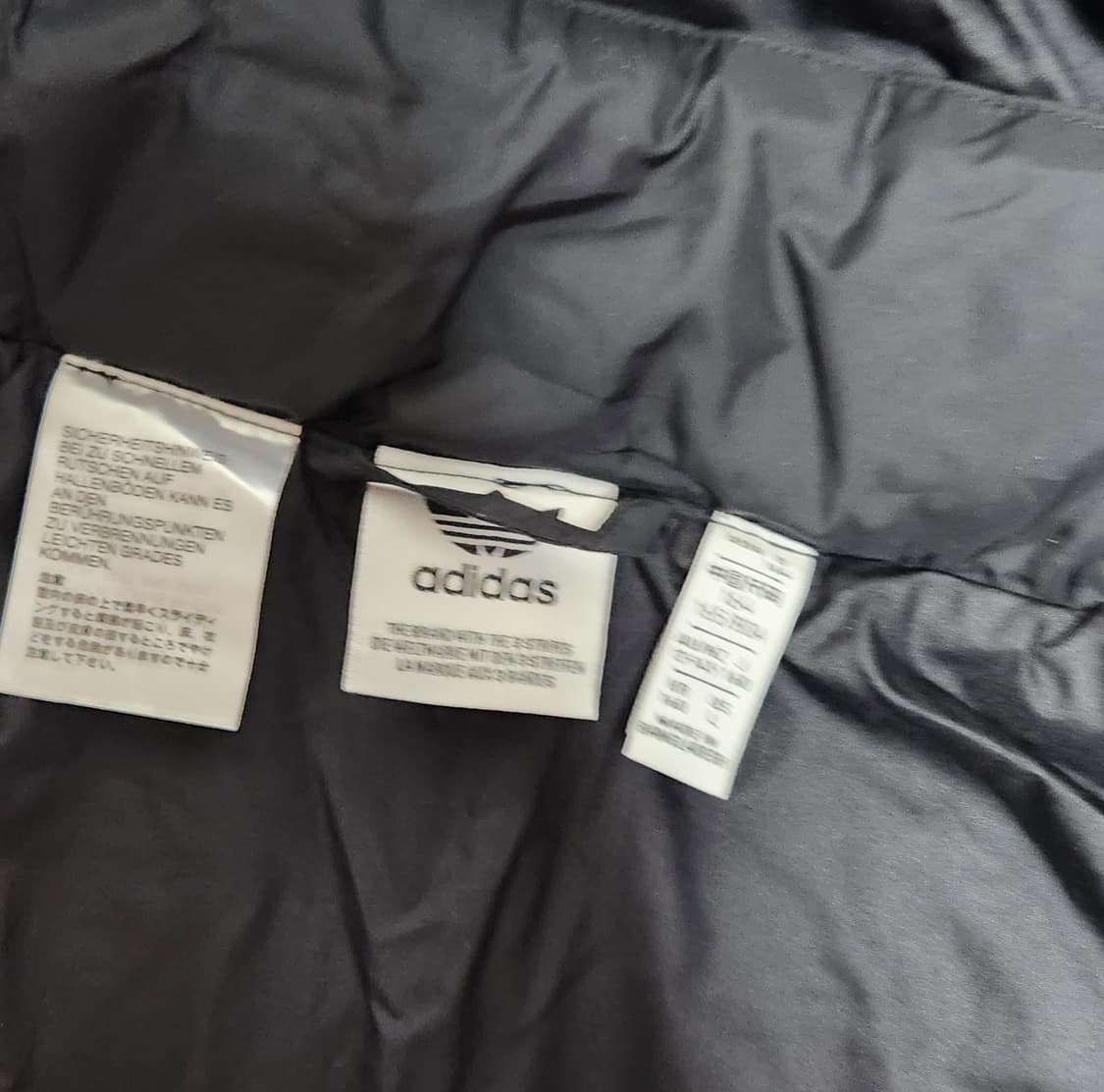 아디다스 삼선 검핑 경량 점퍼 후드 자켓 상품이미지7