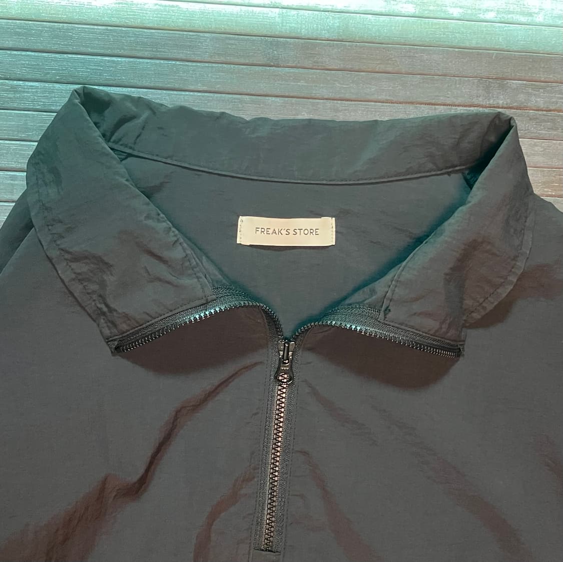 23ss big Silhouette anorak black 상품이미지5