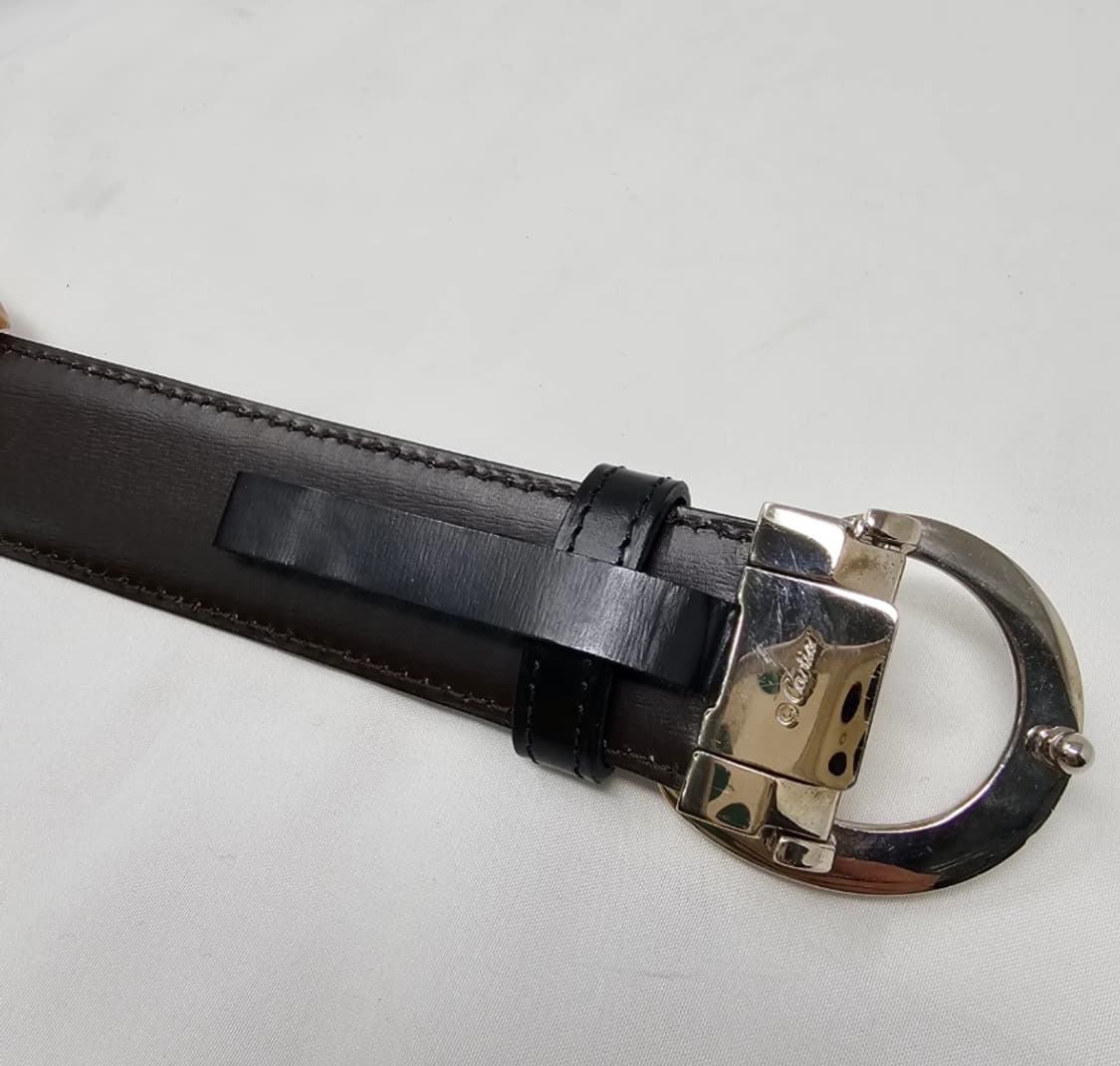 까르띠에 팬더 리버시블 벨트 블랙/브라운 상품이미지4
