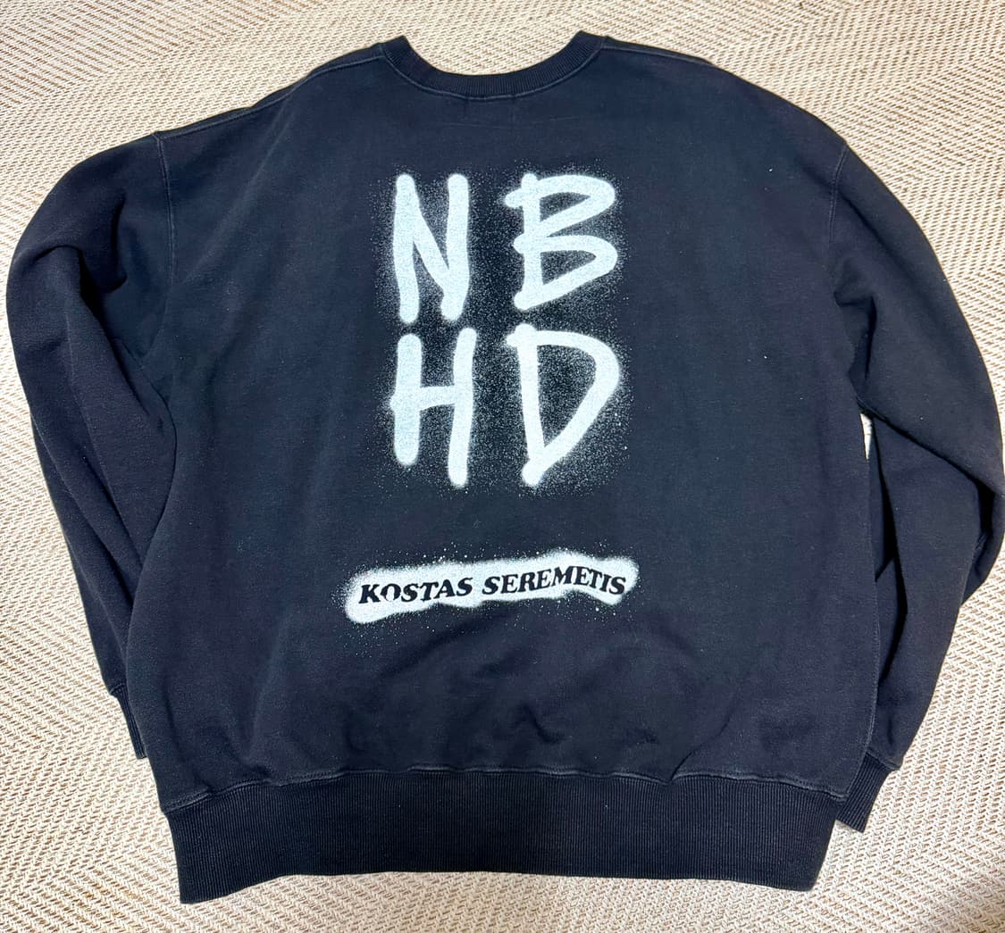 네이버후드xSchottxKOSTAS 맨투맨 라지 상품이미지3