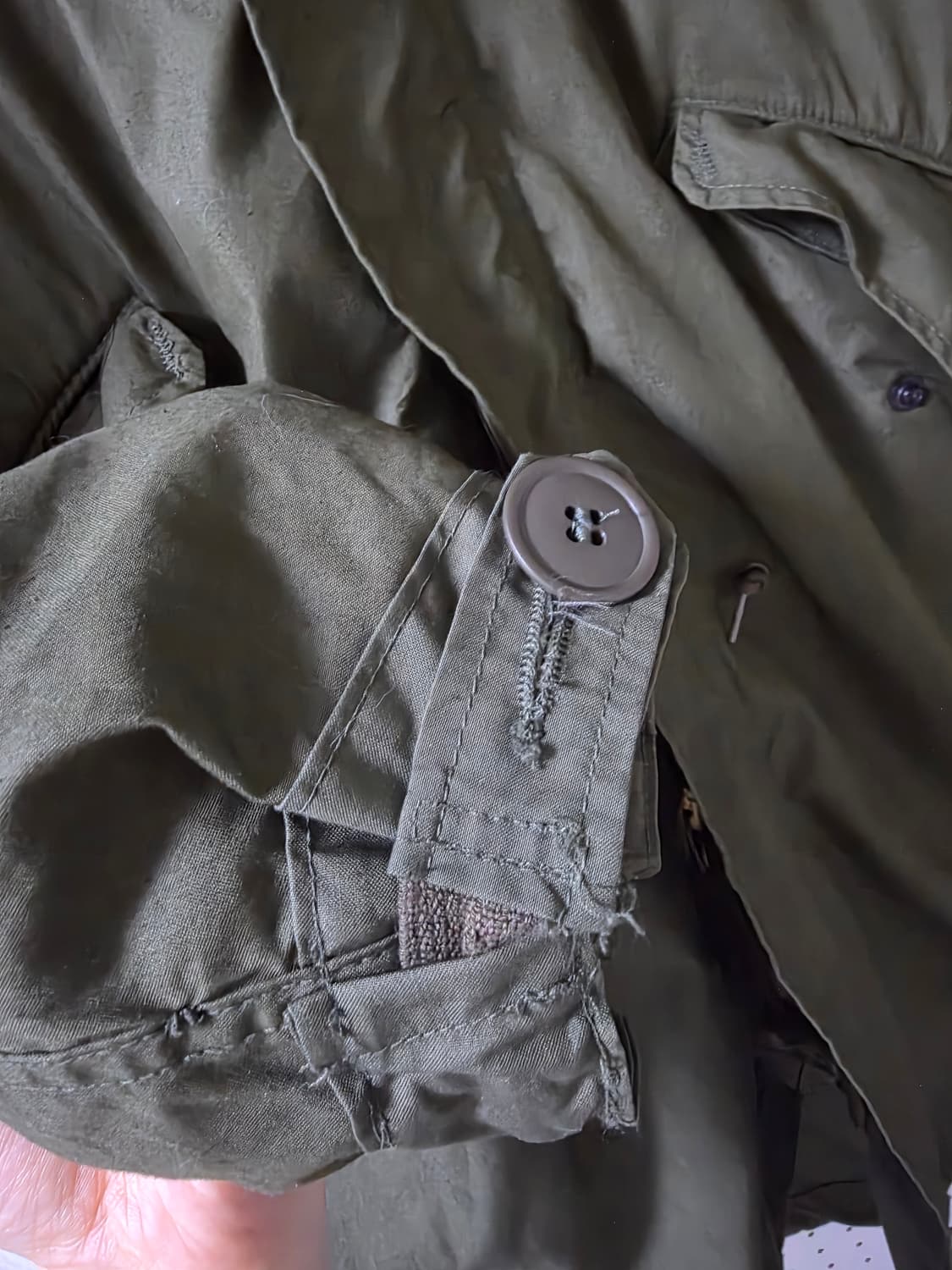 미군 M65  피쉬테일 OG XS사이즈 데드스탁급 팝니다. 상품이미지2