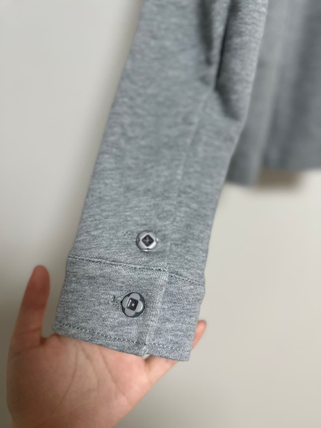 코이세이오 코지 스웻 멜란지 그레이 셋업  상품이미지4