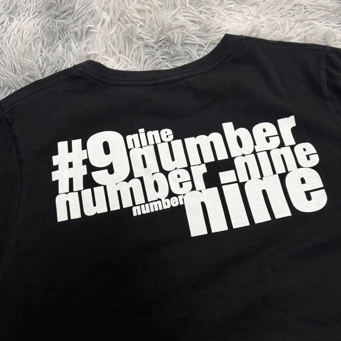 Number (N)ine 나인인치네일스 오마주 티셔츠 넘버나인 상품이미지4