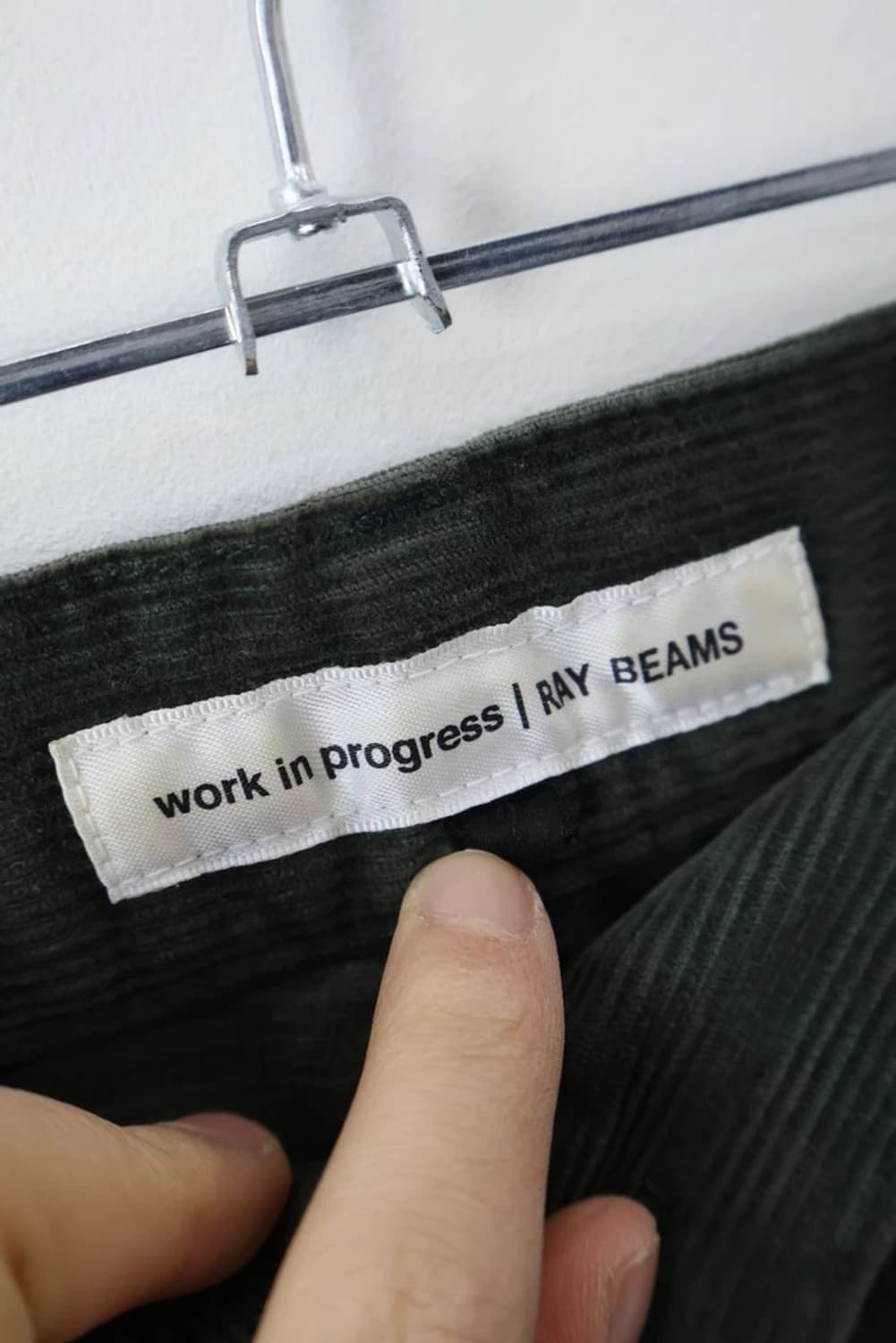 Ray BEAMS Work in Progress Cotton Pants 상품이미지8