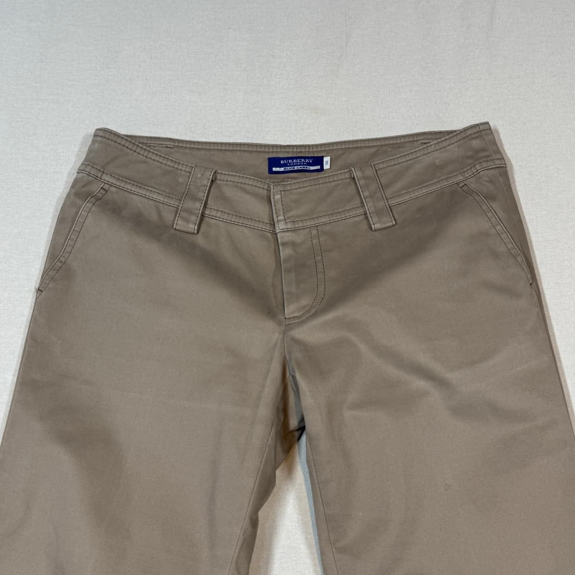 30inch) 버버리 블루라벨 면바지 부츠컷 팬츠 상품이미지5