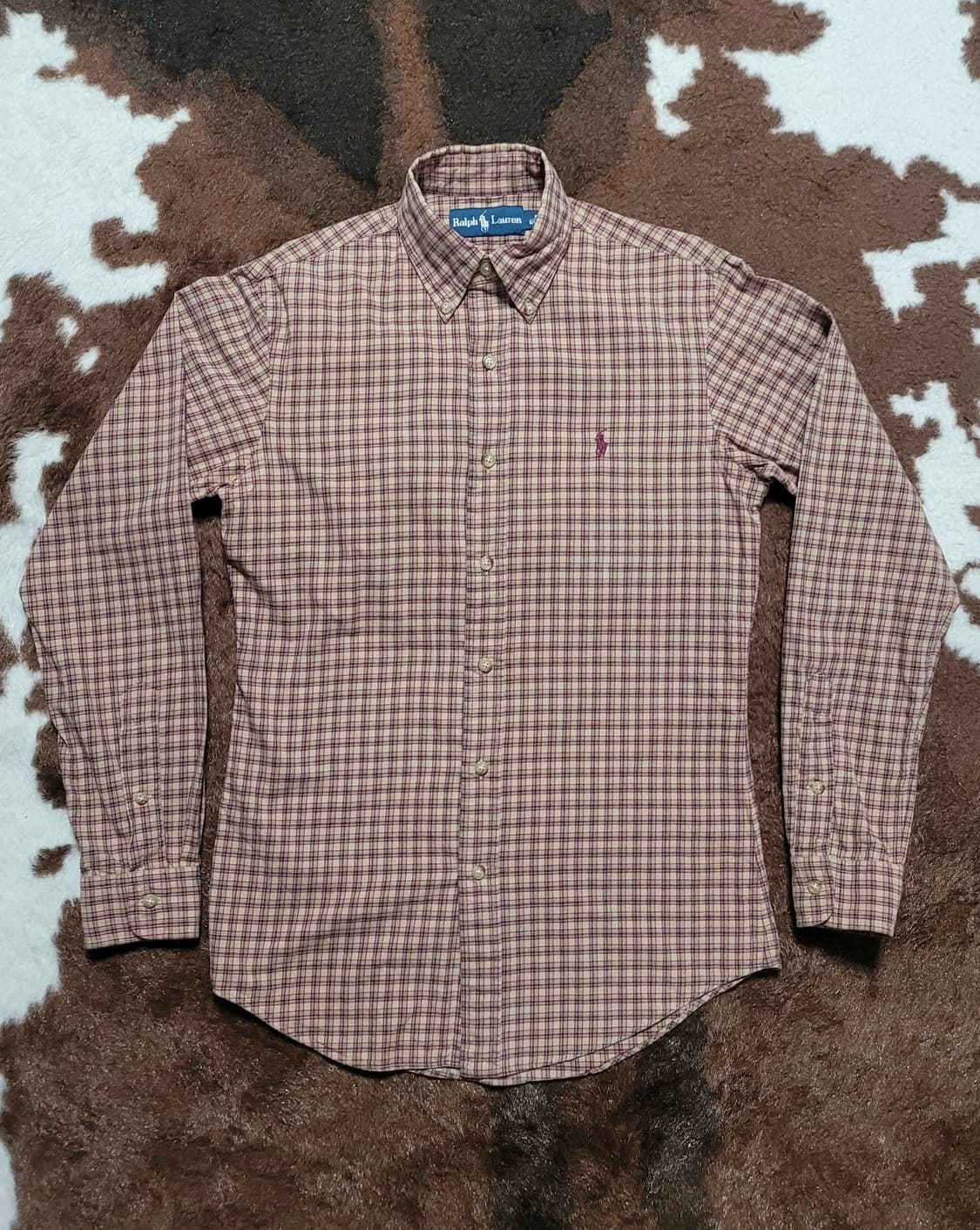 폴로 랄프로렌 여성 잔 체크 남방(XS) 상품이미지1