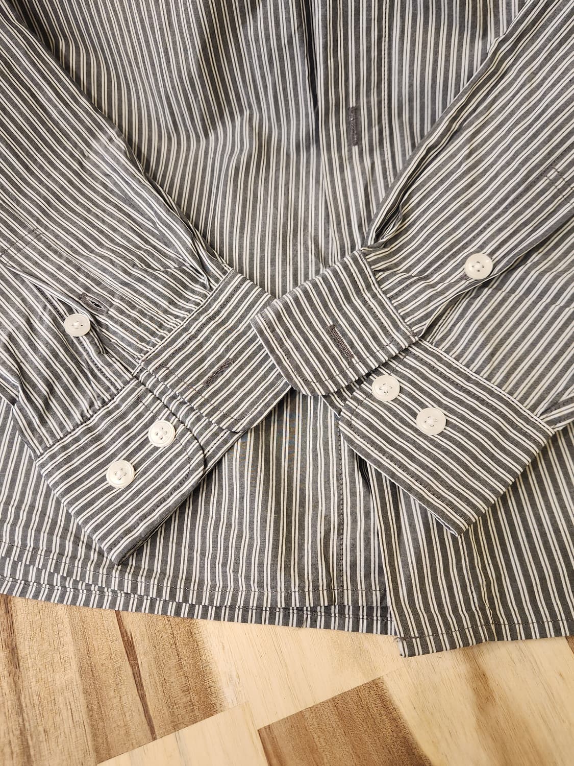 마크곤잘레스 스트라이프 남방셔츠 상품이미지4