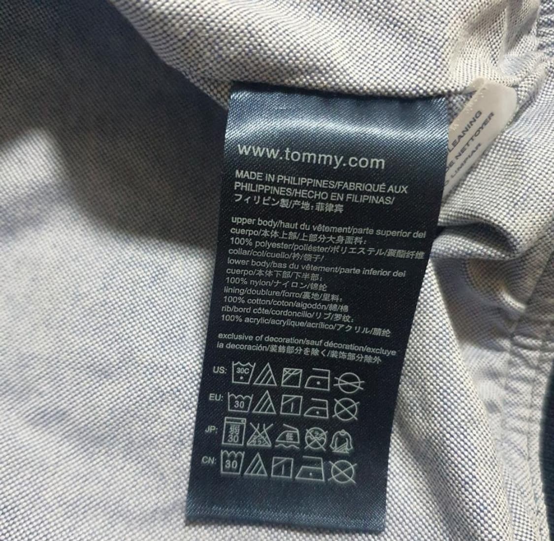 타미힐피거 블루종 자켓 m 상품이미지6