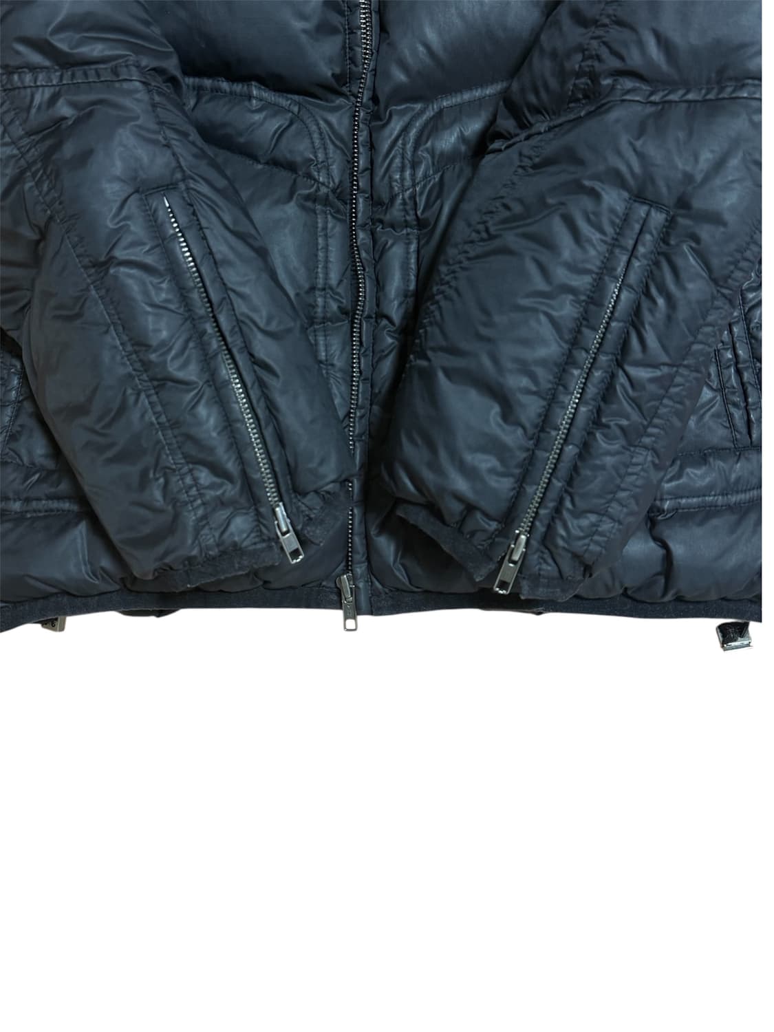 [L] 디젤 구스다운 바이커 패딩 상품이미지5