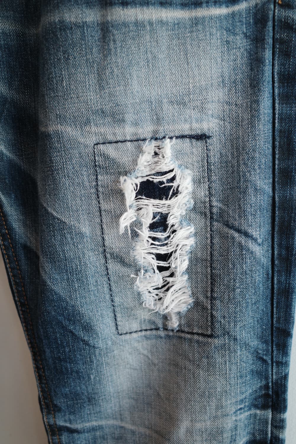 Japan brand 데미지 데님팬츠 (34인치) 상품이미지3