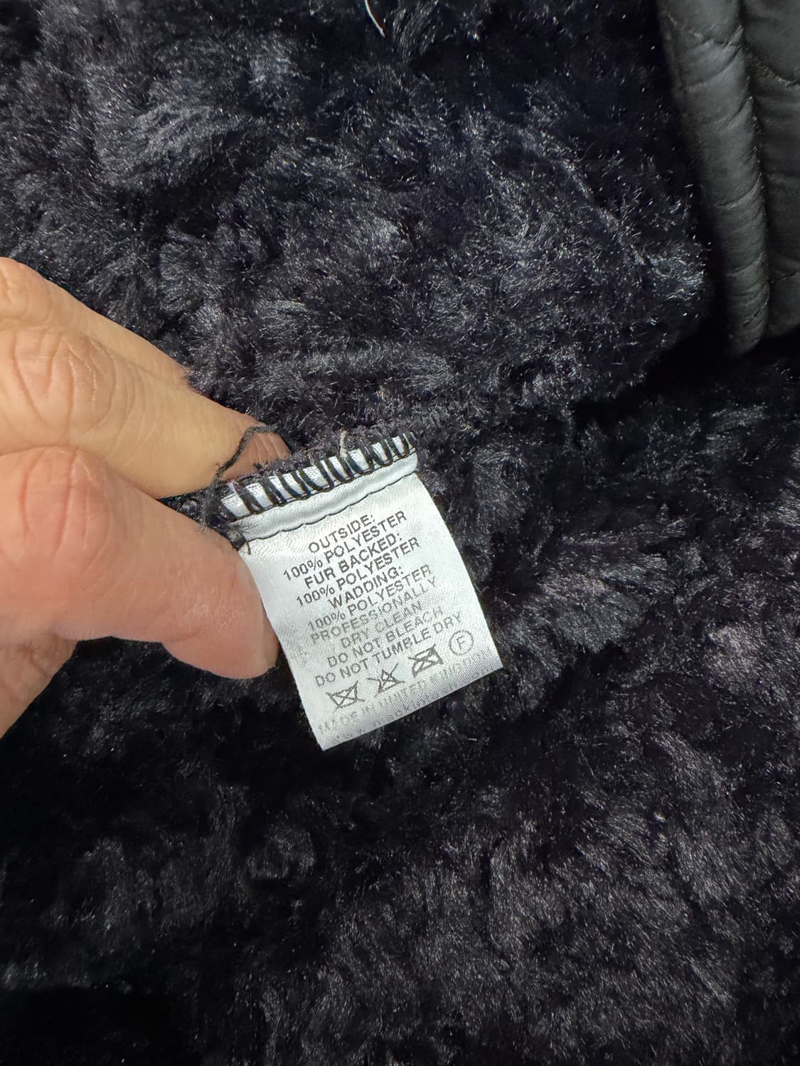 정품) 맥킨토시 블랙 퀼팅 패딩 55 상품이미지7