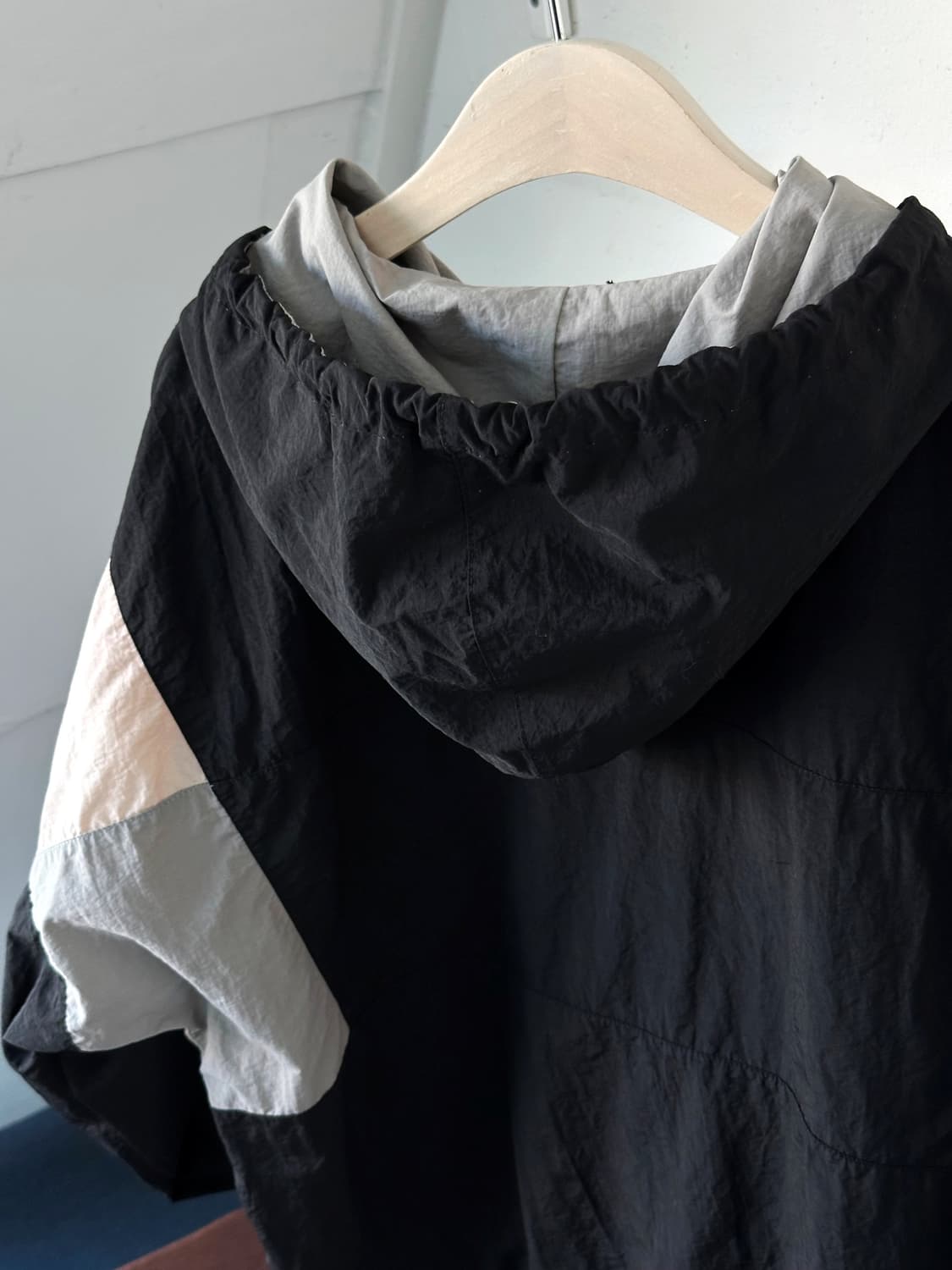 Light shell washed nylon easy parka 상품이미지5