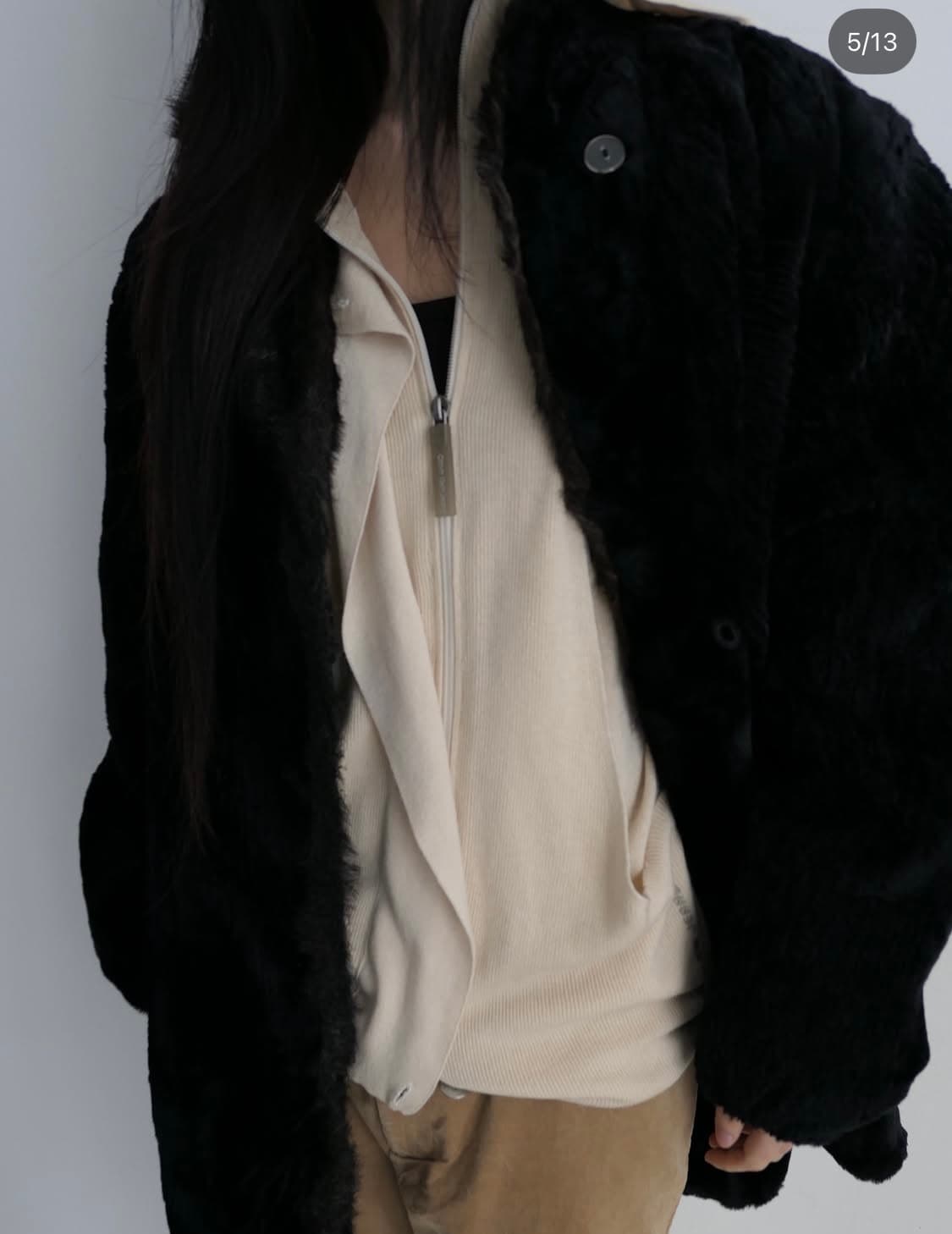 빈티지 낙원 양털 퍼자켓 상품이미지3