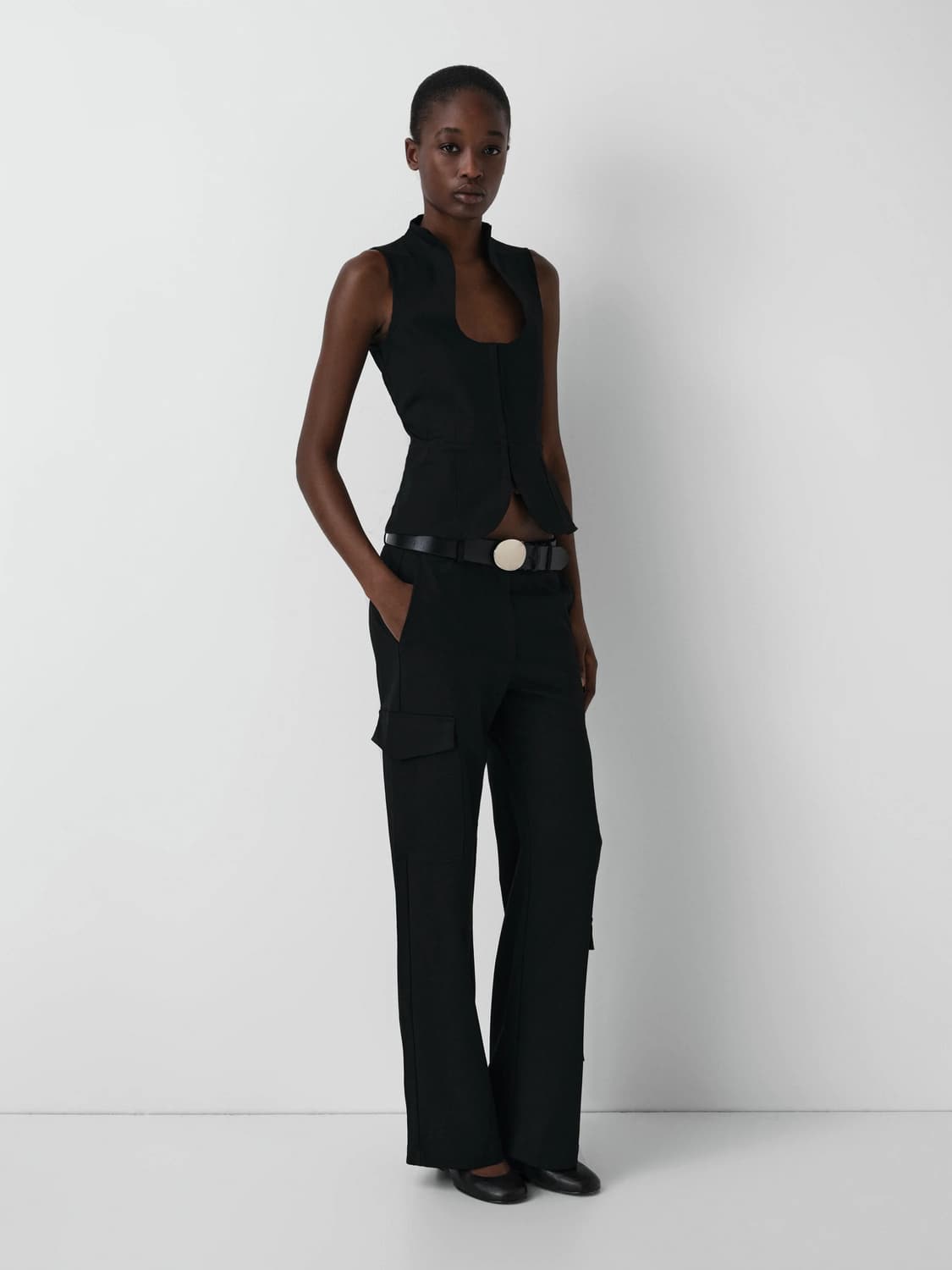 (S/M,M/L) 기마구아스 Buckle 레더 벨트 상품이미지2