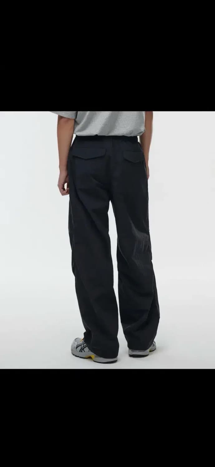 나일론 파라슈트 팬츠 블랙 30 상품이미지2