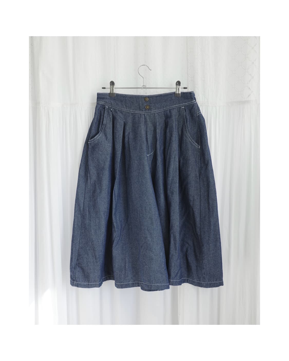 Denim skirt pants 상품이미지1