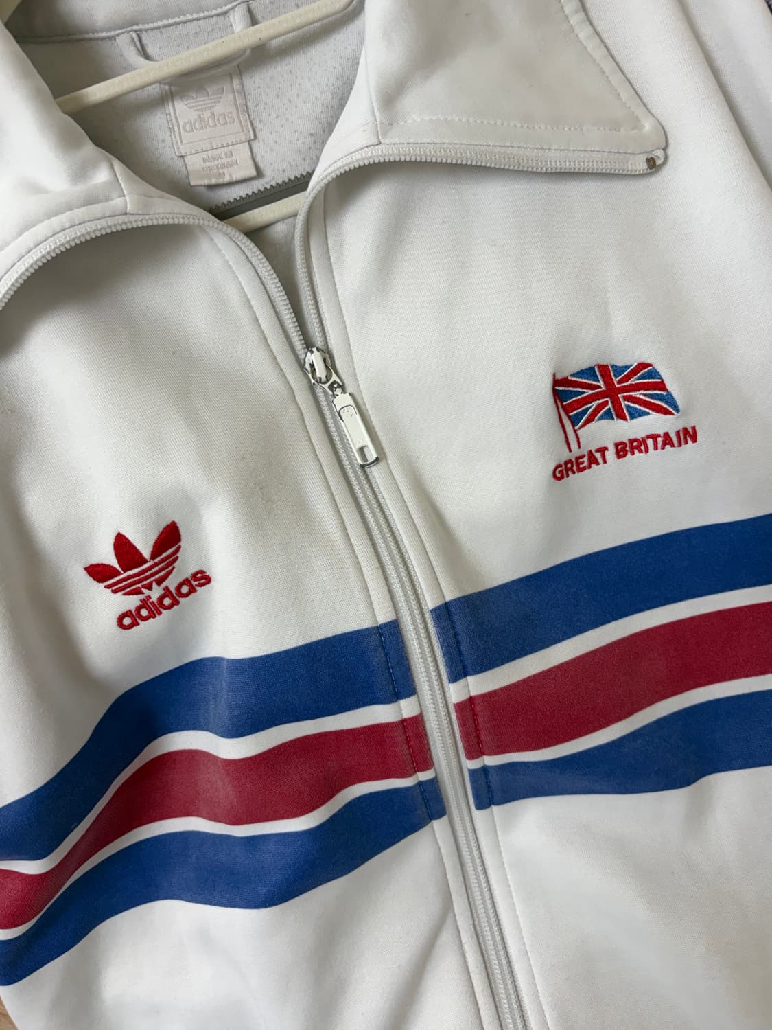 아디다스 신영국 져지 트랙탑 M 상품이미지5