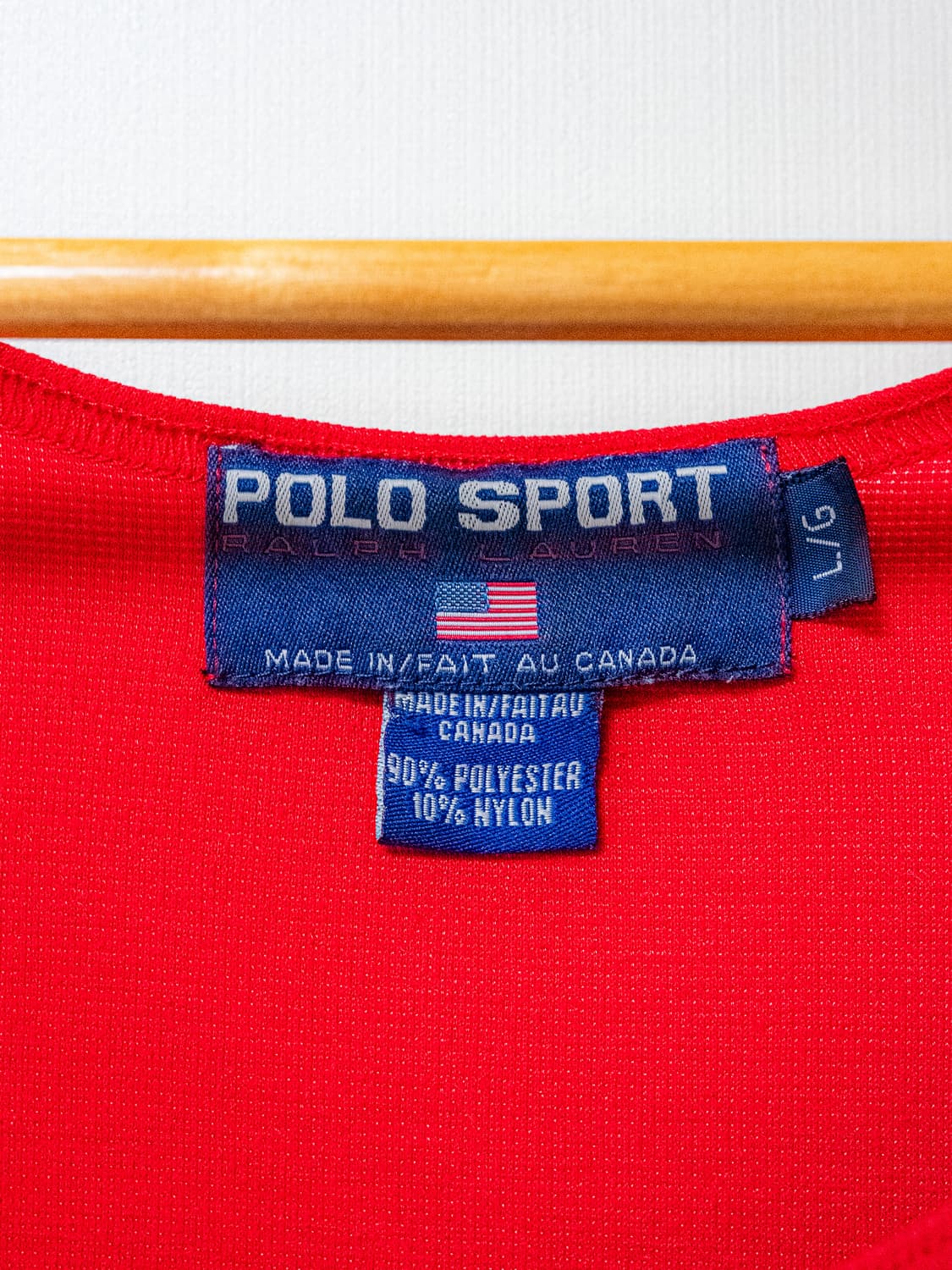 [폴로 스포츠 대방출] 90s 폴로스포츠 스펠아웃 나시, 슬리브리스 상품이미지2