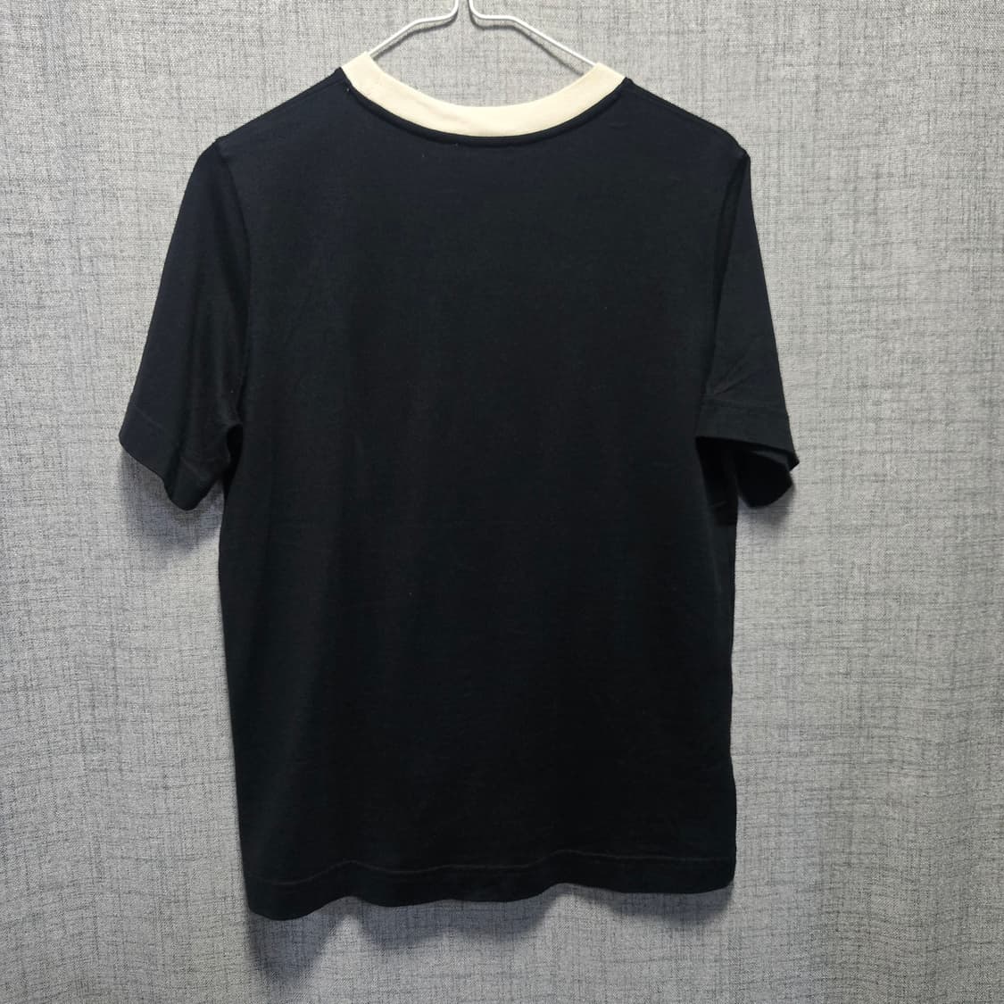 마시모두띠 블랙 배색 반팔 티셔츠  상품이미지2