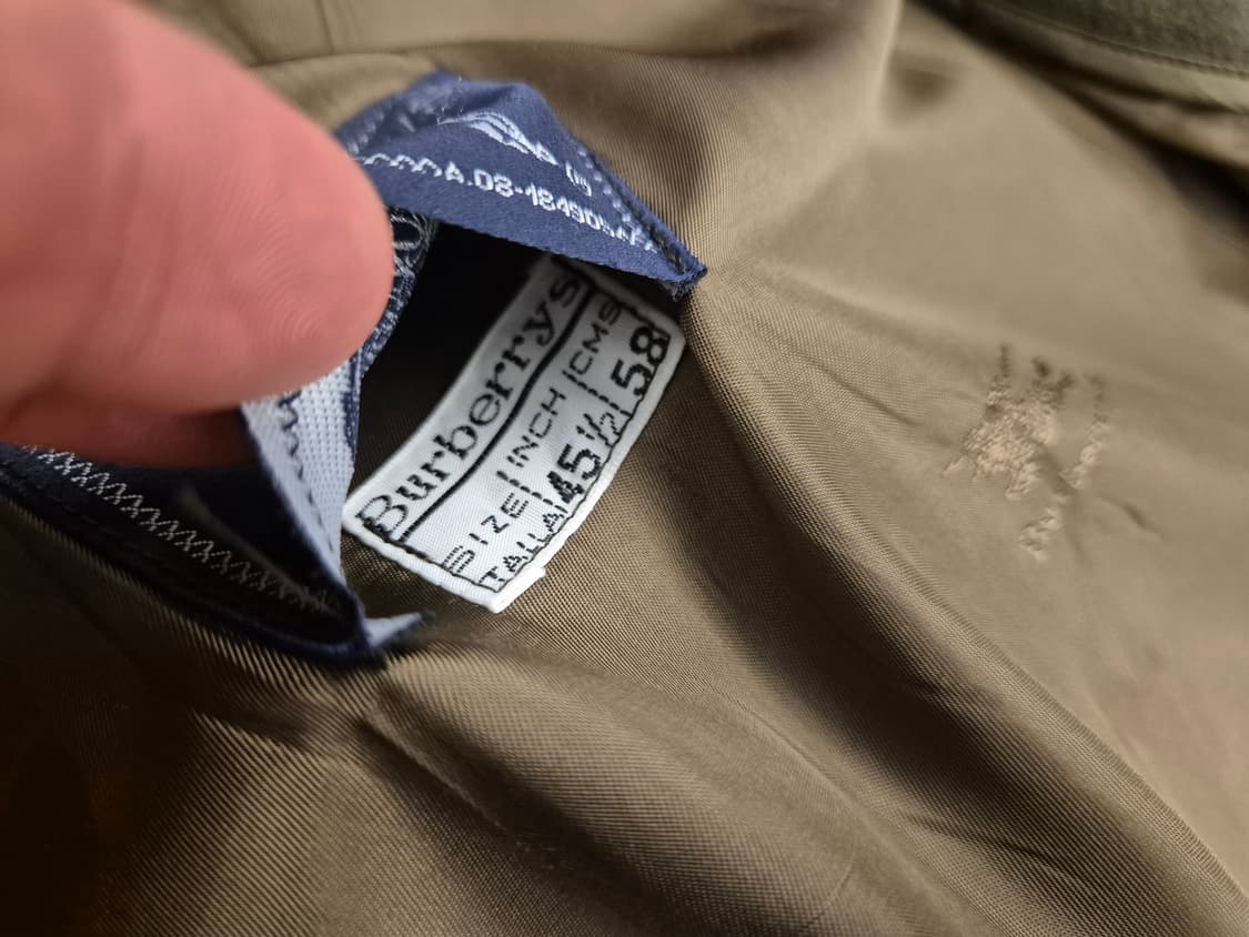 90s 버버리 울 코트 상품이미지9