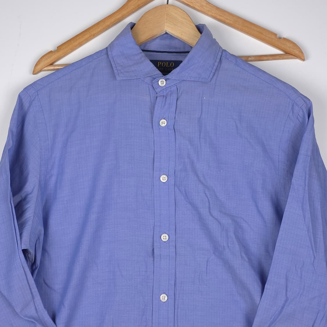 폴로 랄프로렌 RL 트윌 코튼셔츠 스카이블루 (M) 상품이미지3