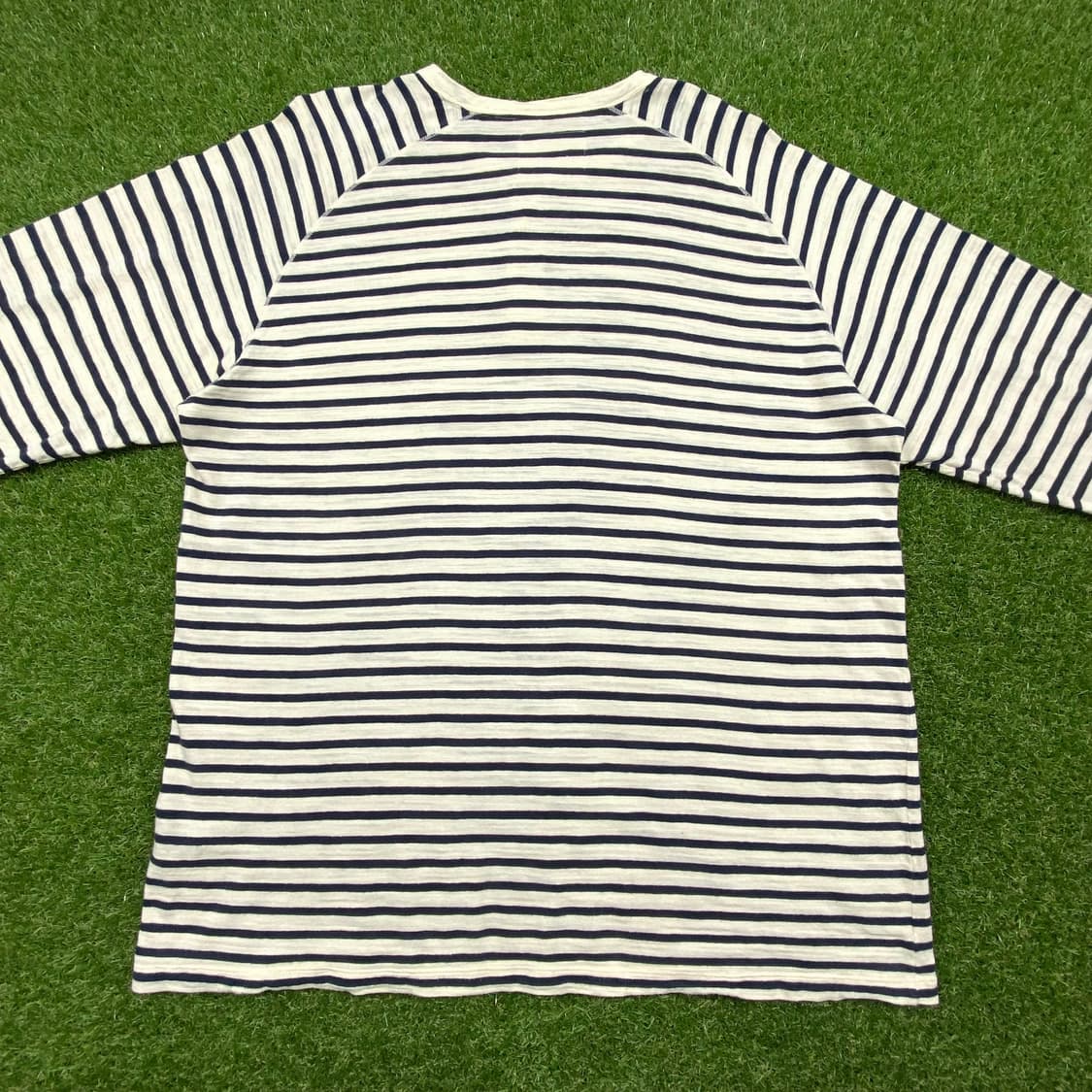 새상품급 노티카 빈티지 헨리넥 스트라이프 긴팔티 상품이미지6