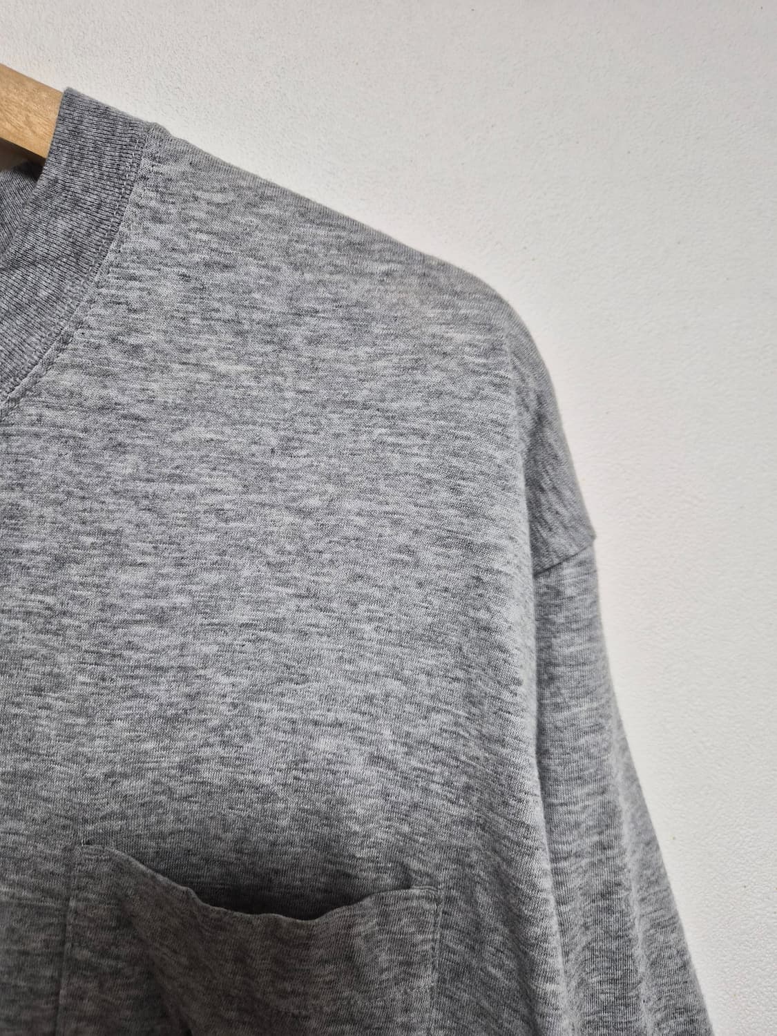 네넷Ne-net 그레이 와이드 포켓 티셔츠 2 T-166 상품이미지3