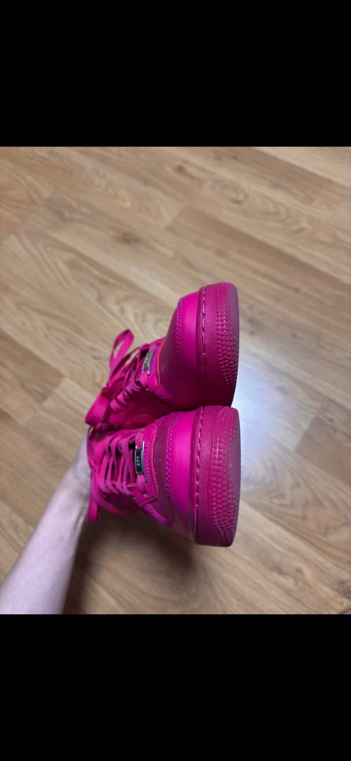 나이키 에어포스1 07 핑크 230size 상품이미지4