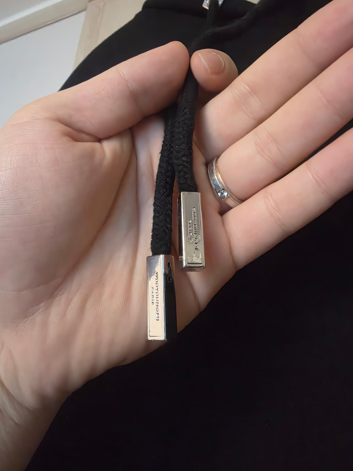 [ 52사이즈 ] 우영미 플라워 백로고 후드티 상품이미지2