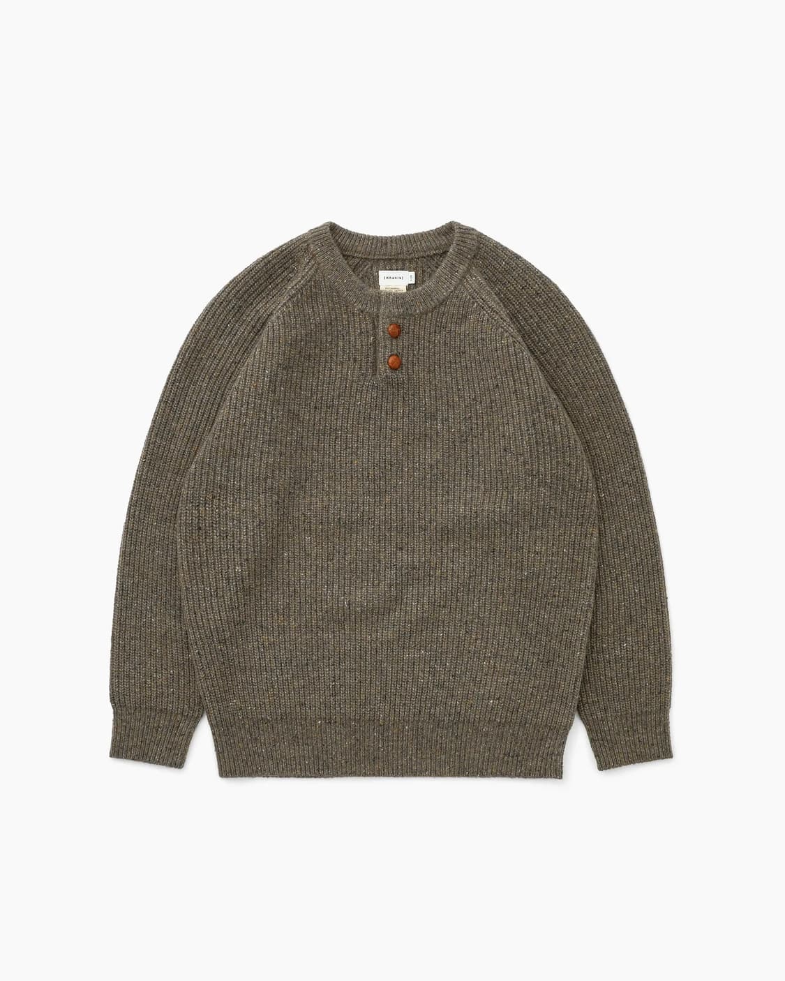 카키스 부쉬 울 니트 스웨터 브라운 Bush Wool Sweater  상품이미지1