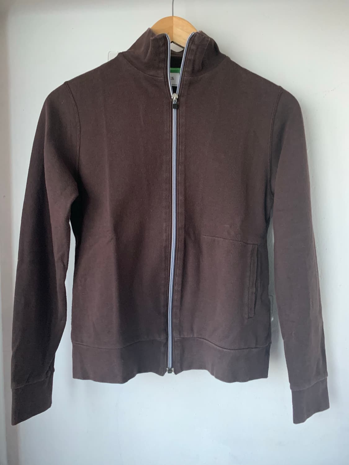 I.S sunao kuwahara 브라운 져지 재킷 상품이미지4