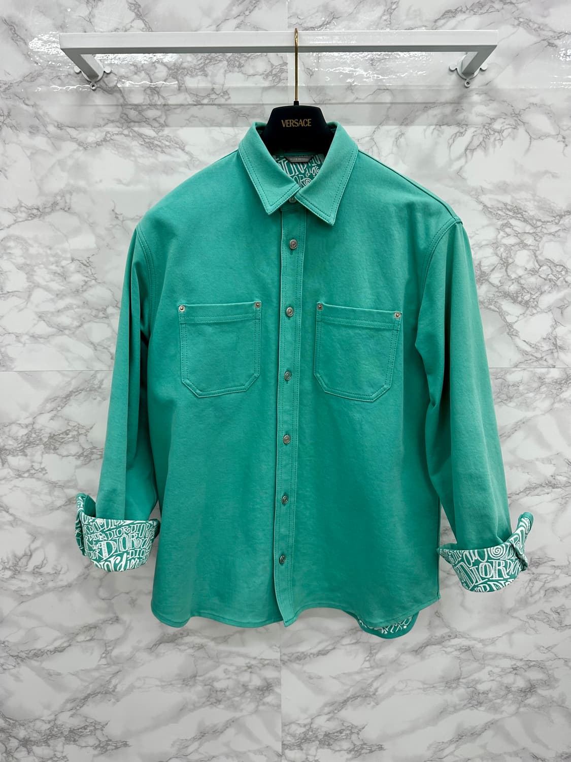 (39) 디올 숀 스투시 데님자켓 상품이미지1