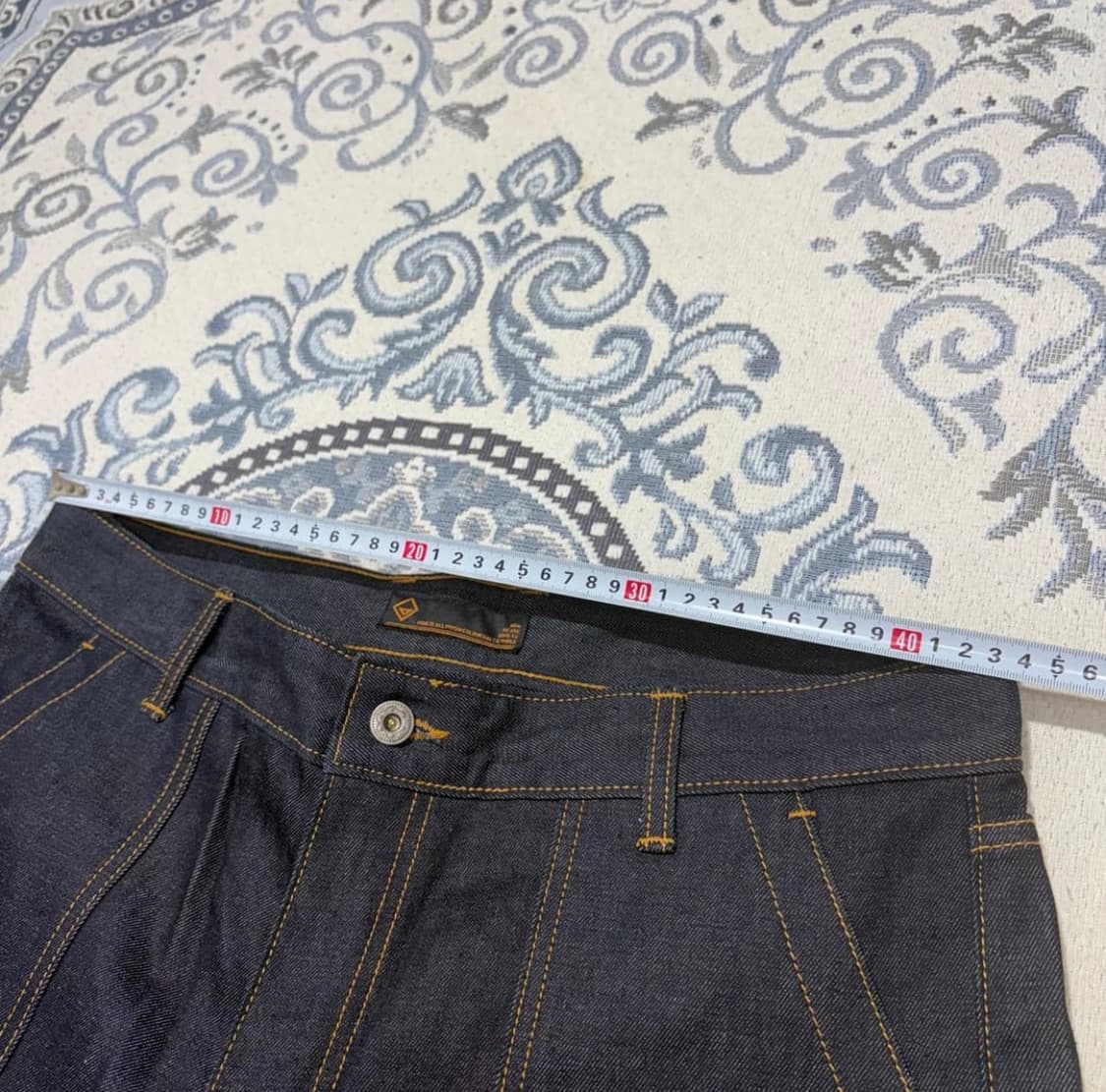 프리즘 웍스 생지 데님 팬츠 상품이미지3