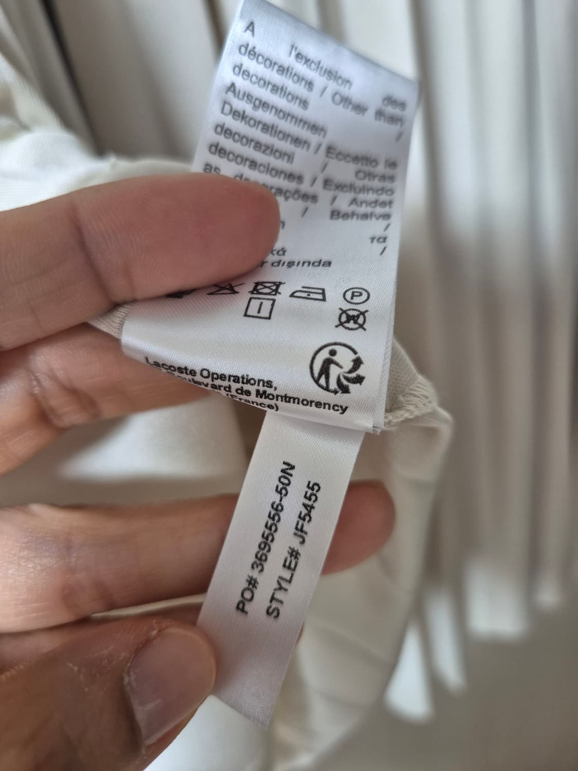 라코스테 플리츠 스커트  라지 밴딩스커트 에이라인 상품이미지6