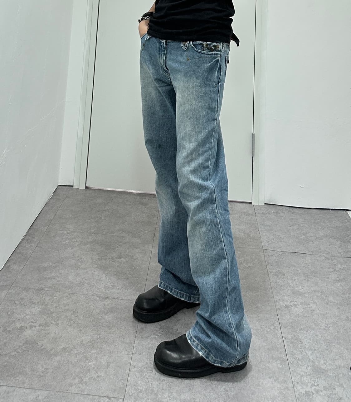 La Redoute tribal embroidered denim pant 상품이미지3