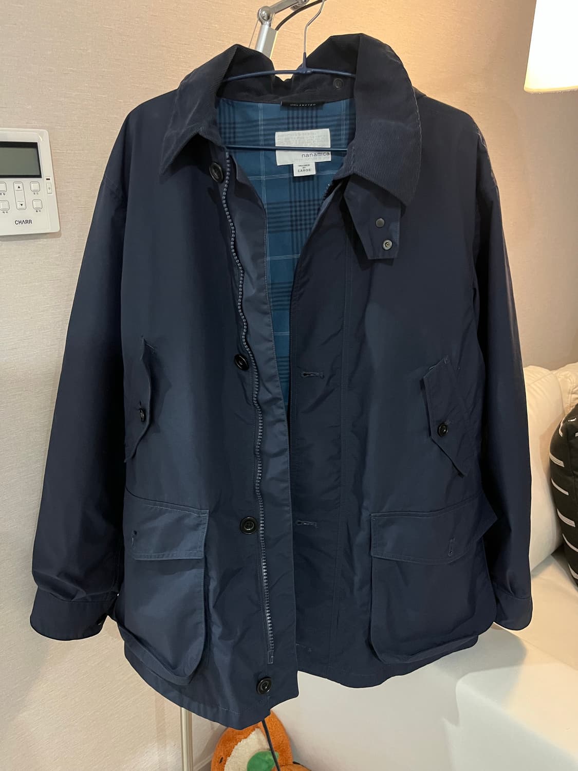 [L] 나나미카 퍼텍스 필드자켓 네이비 상품이미지2