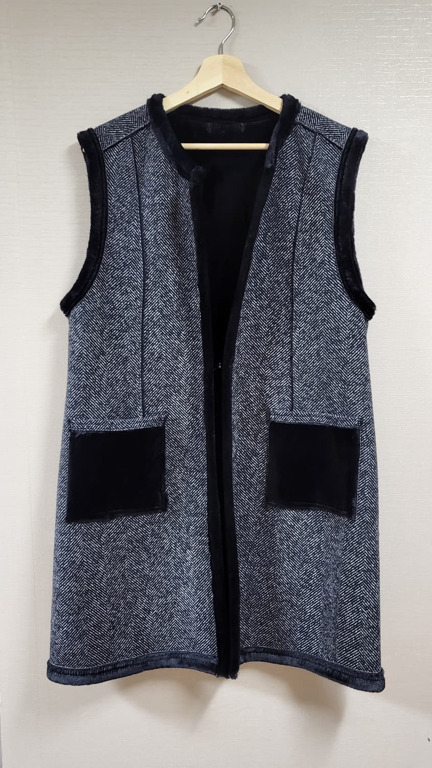 페이크퍼 조끼 상품이미지1