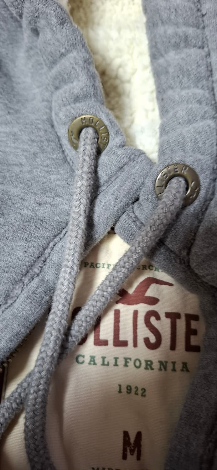 홀리스터 보아털 후드집업 M 상품이미지4